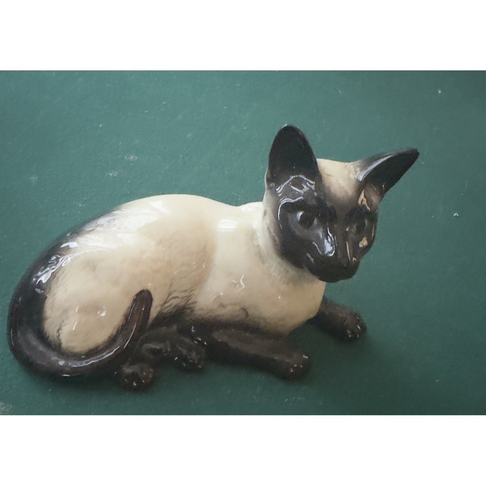 Beswick Cat Figurine 1559 Siamese Porcelain Vintageβ England Art Pottery